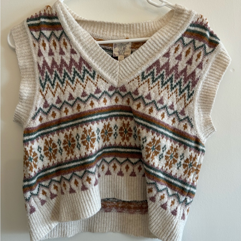 Hippie Rose Boho Vest